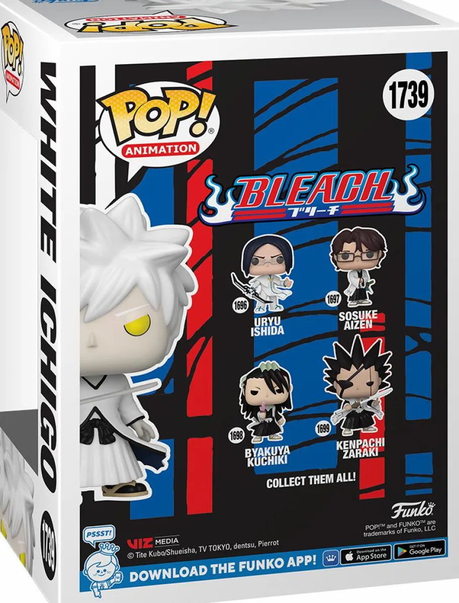 Standard Pop!>Bleach - White Ichigo Pop! Vinyl Figure