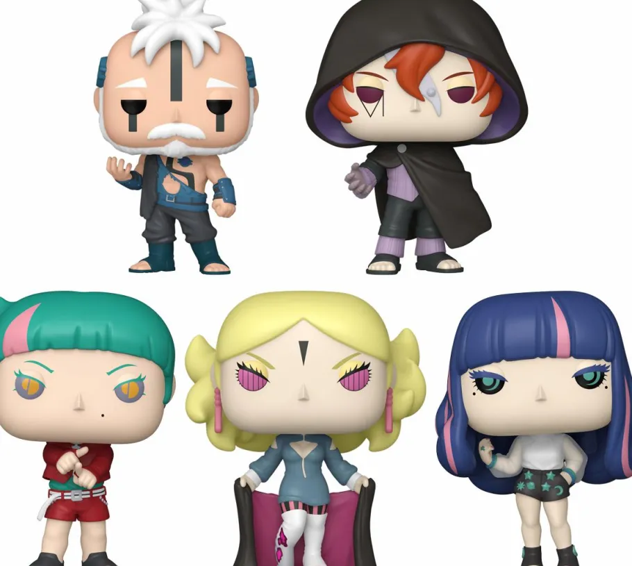 Pop! Bundles>Boruto : Naruto Next Generations - Training Begins Pop! Vinyl Bundle (Set of 5)