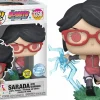 Standard Pop!>Naruto Boruto: Next Generations - Sarada with Sharingan Glow-in-the-Dark Pop! Vinyl Figure
