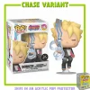 Pop! Chases, Vault, Limited Editions, Ppp Items>Boruto : Naruto Next Generations - (Momoshiki Transformation) Pop! Vinyl Figure in Acrylic Pop! Protector (Chase Variant)