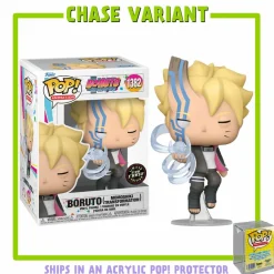 Pop! Chases, Vault, Limited Editions, Ppp Items>Boruto : Naruto Next Generations - (Momoshiki Transformation) Pop! Vinyl Figure in Acrylic Pop! Protector (Chase Variant)