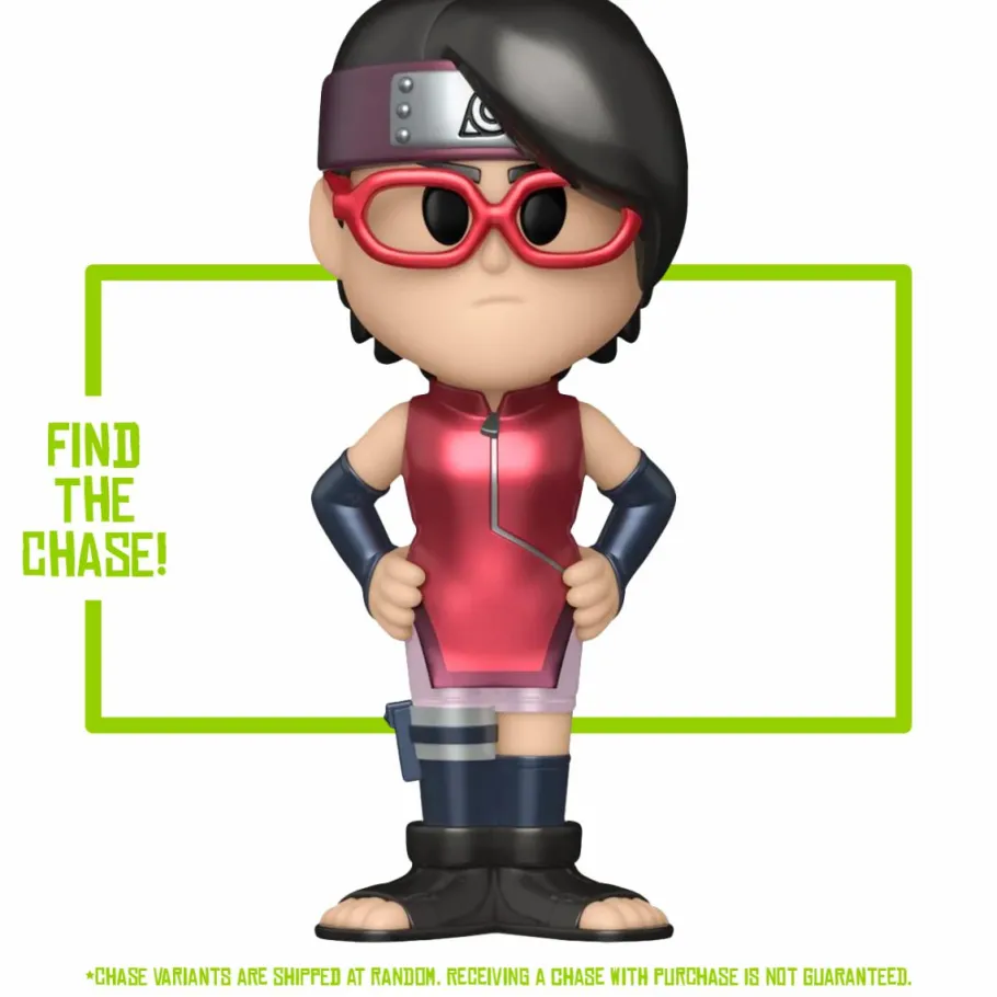 Designer Vinyl>Naruto Boruto: Next Generations - Sarada Uchiha SODA Vinyl Figure in Collector Can (International Edition)