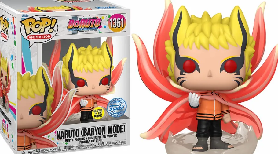 Super-Sized Pop!>Naruto Boruto: Next Generations - (Baryon Mode) Glow-in-the-Dark 6" Super Size Pop! Vinyl Figure