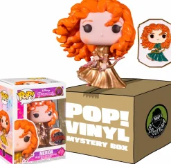 Standard Pop!>Disney Princess Brave - Merida Gold Ultimate Princess Mystery Box (Includes Merida & 3 Mystery Exclusive Pop! Vinyl Figures) (Funko / Popcultcha Exclusive)