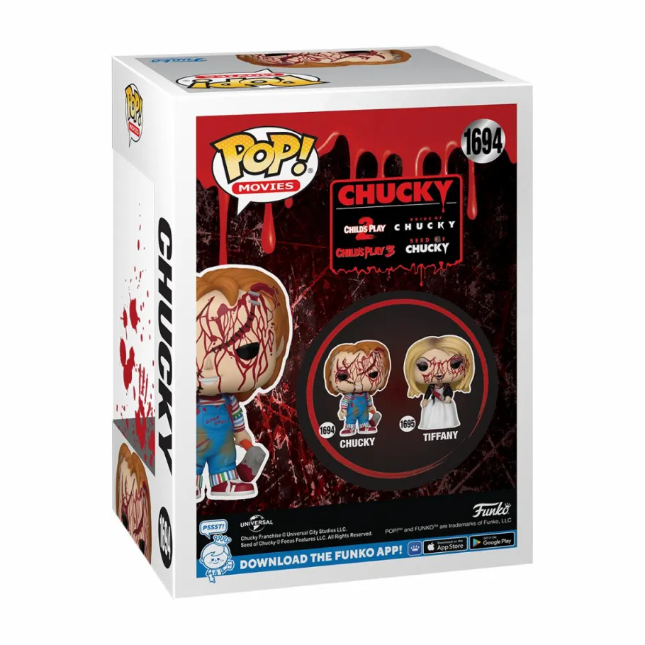 Standard Pop!>Bride of Chucky - Chucky (Battle Damaged) Pop! Vinyl Figure