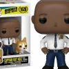 Standard Pop!>Brooklyn Nine-Nine - Captain Raymond Holt with Cheddar Pop! Vinyl Figure