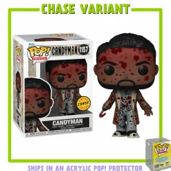 Pop! Chases, Vault, Limited Editions, Ppp Items>Candyman (2021) - Pop! Vinyl Figure in Acrylic Pop! Protector (Chase Variant)