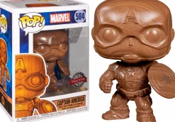 Standard Pop!>Captain America - Wood Deco Pop! Vinyl Figure