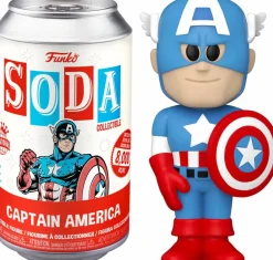 Designer Vinyl>Captain America - Vinyl SODA Figure in Collector Can (International Edition)