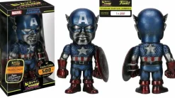 Designer Vinyl>Captain America - Hikari Titanium Japanese Vinyl Figure