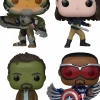 Pop! Bundles>Captain America : Brave New World - A Weapon in Control Pop! Vinyl Bundle (Set of 4)