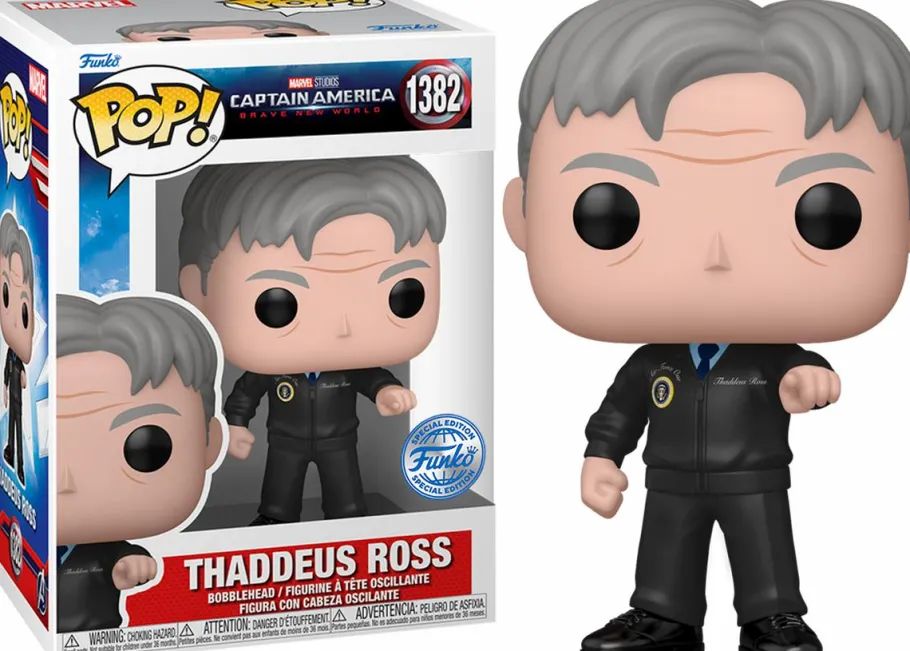 Standard Pop!>Captain America : Brave New World - Thaddeus Ross Pop! Vinyl Figure (Popcultcha Exclusive)