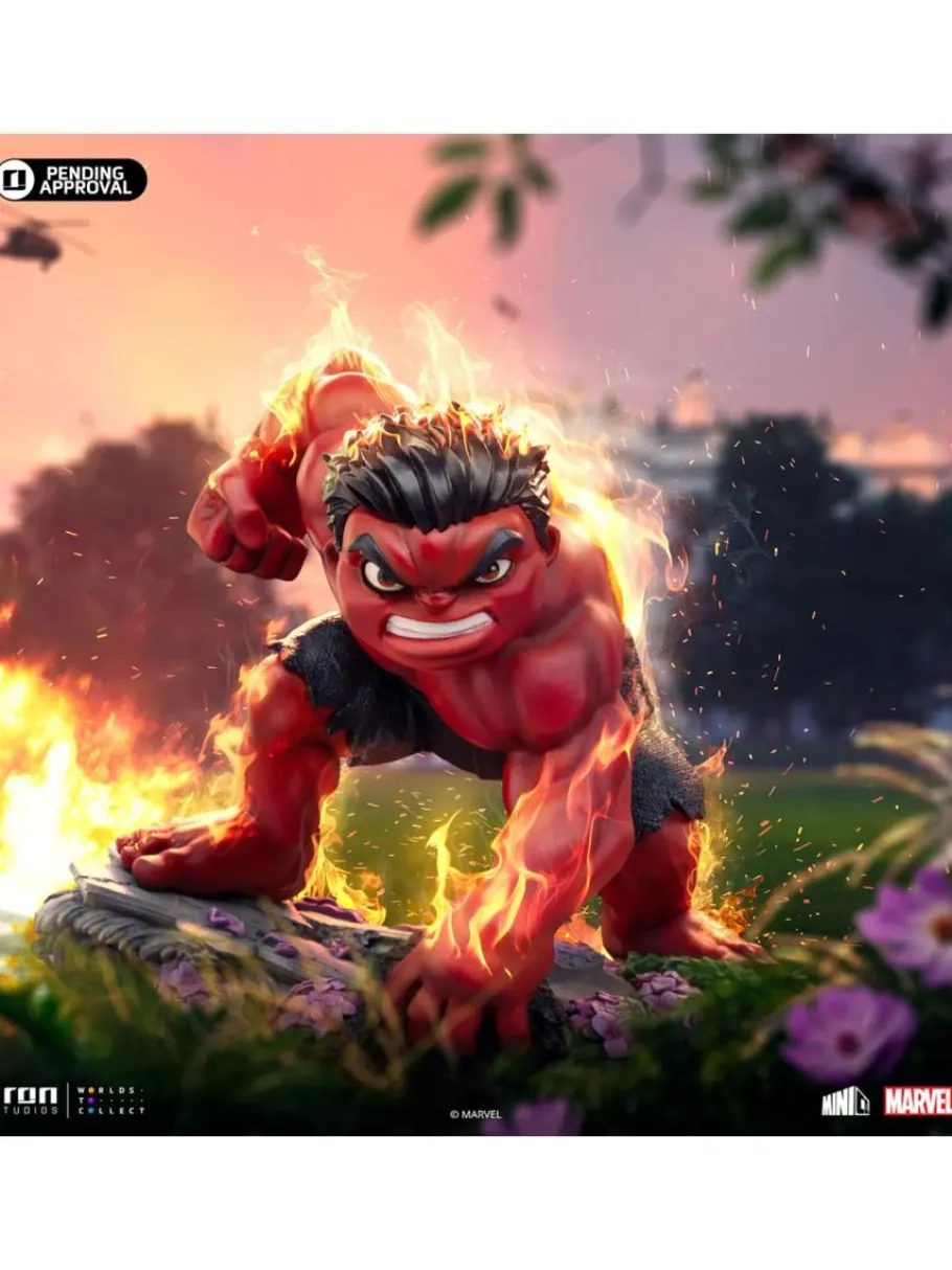 Designer Vinyl>The Hulk Captain America: Brave New World - Red Hulk MiniCo 6" Vinyl Figure