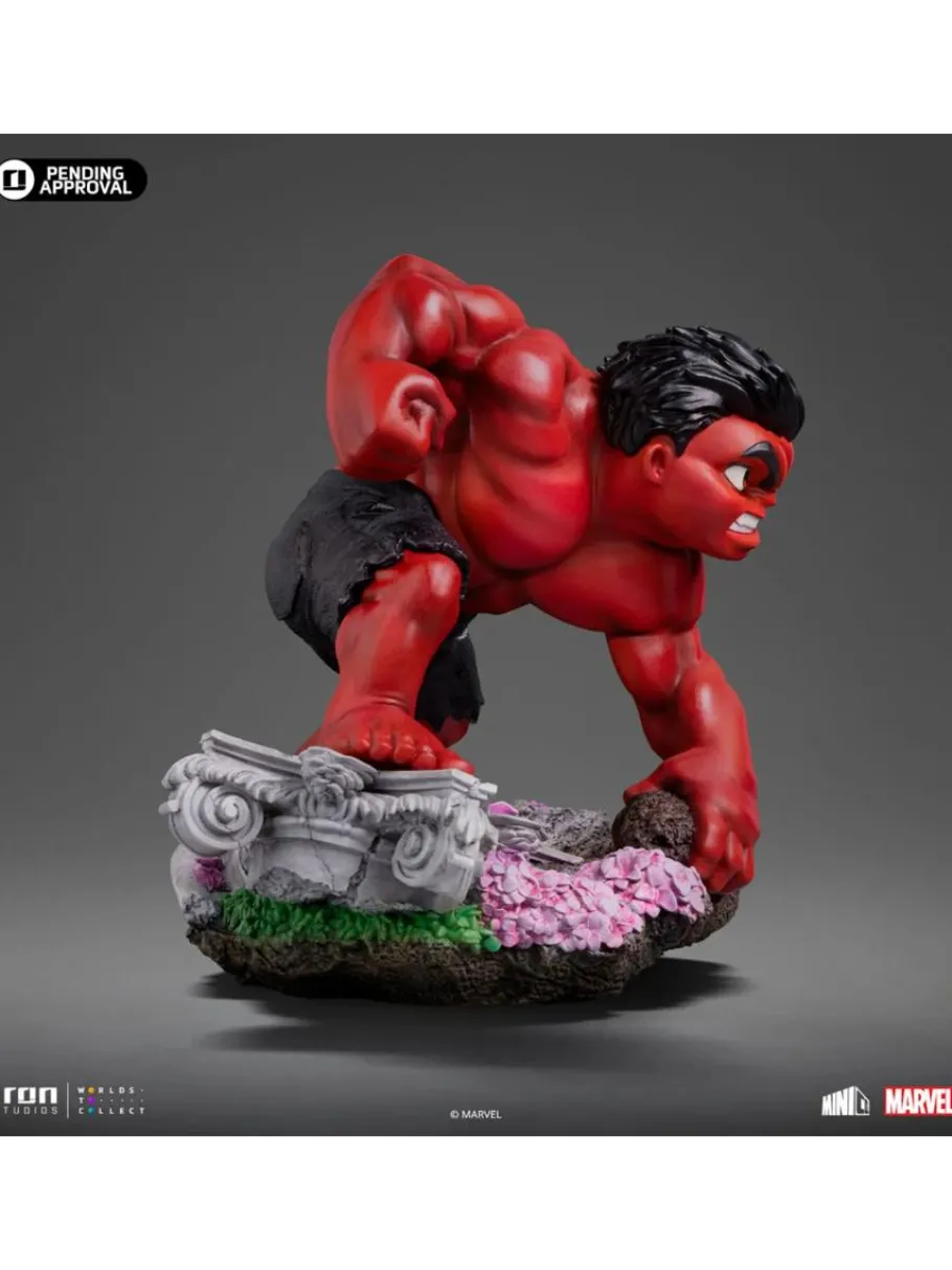 Designer Vinyl>The Hulk Captain America: Brave New World - Red Hulk MiniCo 6" Vinyl Figure