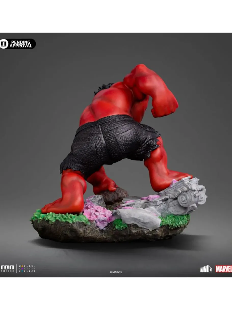 Designer Vinyl>The Hulk Captain America: Brave New World - Red Hulk MiniCo 6" Vinyl Figure