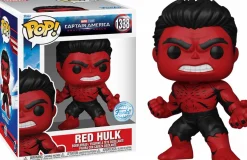 Standard Pop!>Captain America : Brave New World - Red Hulk (Deco) Super Sized 6" Pop! Vinyl Figure