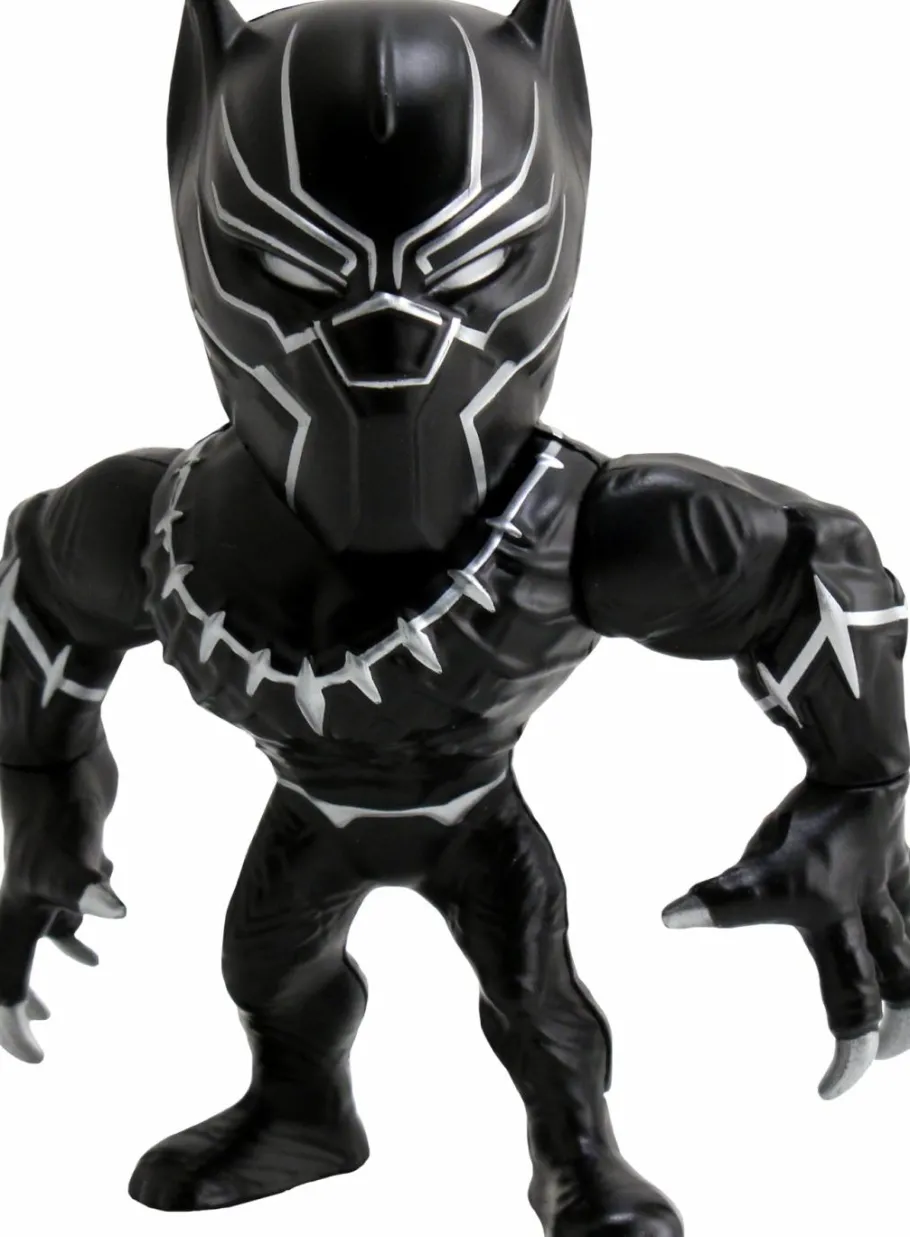 Die-Cast Figures>Captain America: Civil War - Black Panther 4” Metals Die-Cast Action Figure