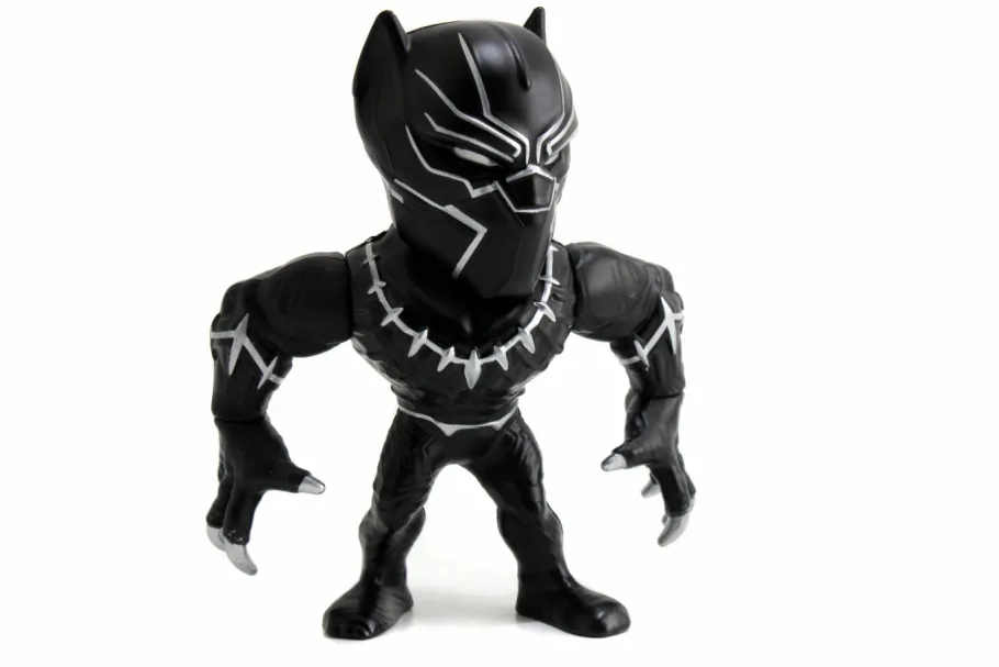 Die-Cast Figures>Captain America: Civil War - Black Panther 4” Metals Die-Cast Action Figure