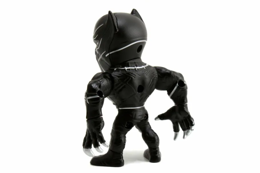 Die-Cast Figures>Captain America: Civil War - Black Panther 4” Metals Die-Cast Action Figure