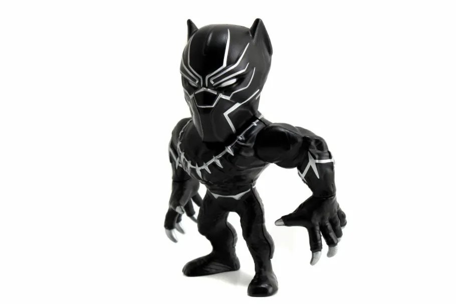 Die-Cast Figures>Captain America: Civil War - Black Panther 4” Metals Die-Cast Action Figure