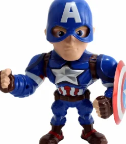 Die-Cast Figures>Captain America: Civil War - Captain America 6” Metals Die-Cast Action Figure