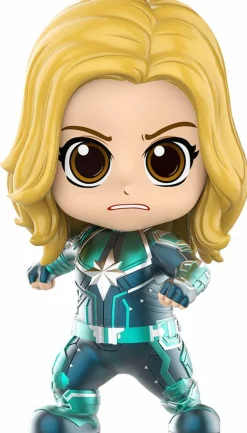 Cosbaby>Captain Marvel (2019) - Starforce Cosbaby Hot Toys Bobble-Head Figure