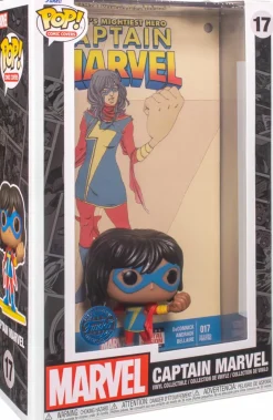 Pop! Covers>Captain Marvel - Kamala Khan Pop! Comic Covers Vinyl Figure