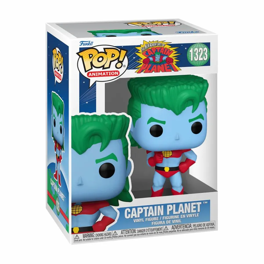 Pop! Bundles>Captain Planet and the Planeteers - The Power is Yours Pop! Vinyl Bundle (Set of 6)