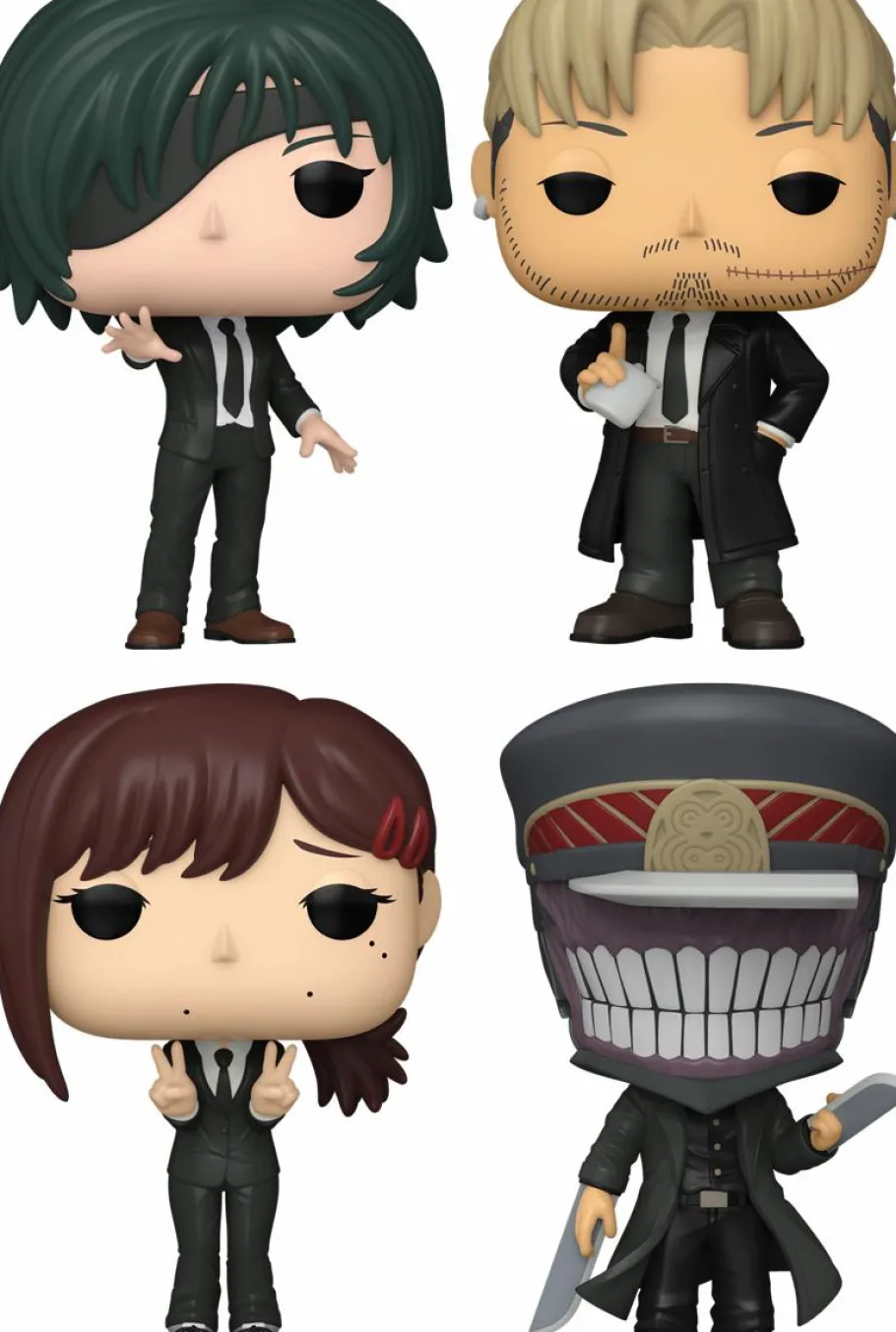 Pop! Bundles>Chainsaw Man - Katana Man Pop! Vinyl Bundle (Set of 4)