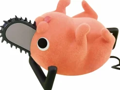 Designer Vinyl>Chainsaw Man - Pochita Fluffy Puffy (Version B) 3" Flocked PVC Statue