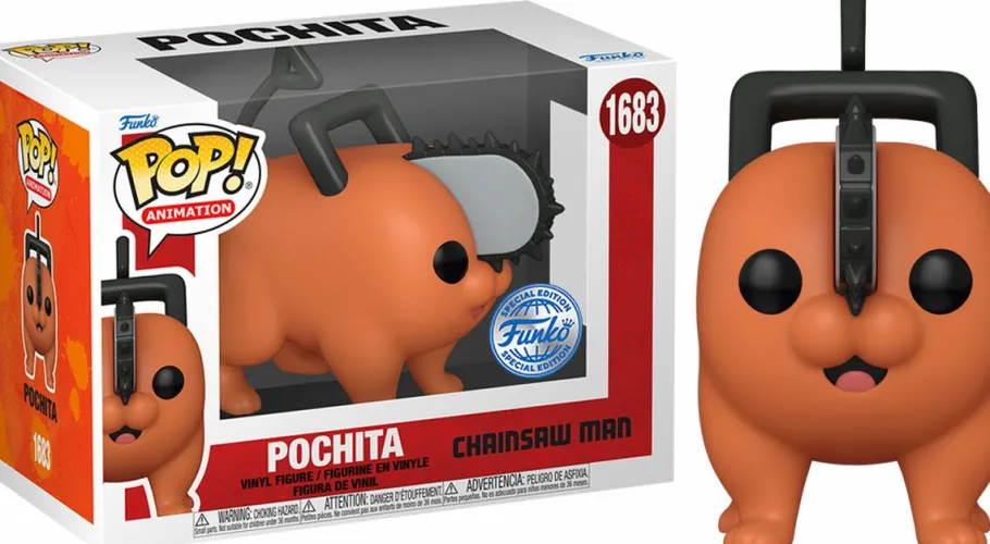 Standard Pop!>Chainsaw Man - Pochita (Standing) Pop! Vinyl Figure (Popcultcha Exclusive)
