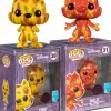 Pop! Bundles>Chip 'n' Dale Chip ’n’ Dale: Rescue Rangers - Chip & Dale Artist Series Pop! Vinyl Figure with Pop! Protector Bundle (Set of 2)