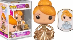 Standard Pop!>Disney Princess Cinderella (1950) - Cinderella Gold Ultimate Princess Pop! Vinyl Figure with Enamel Pin in Acrylic Pop! Protector (Funko / Popcultcha Exclusive)