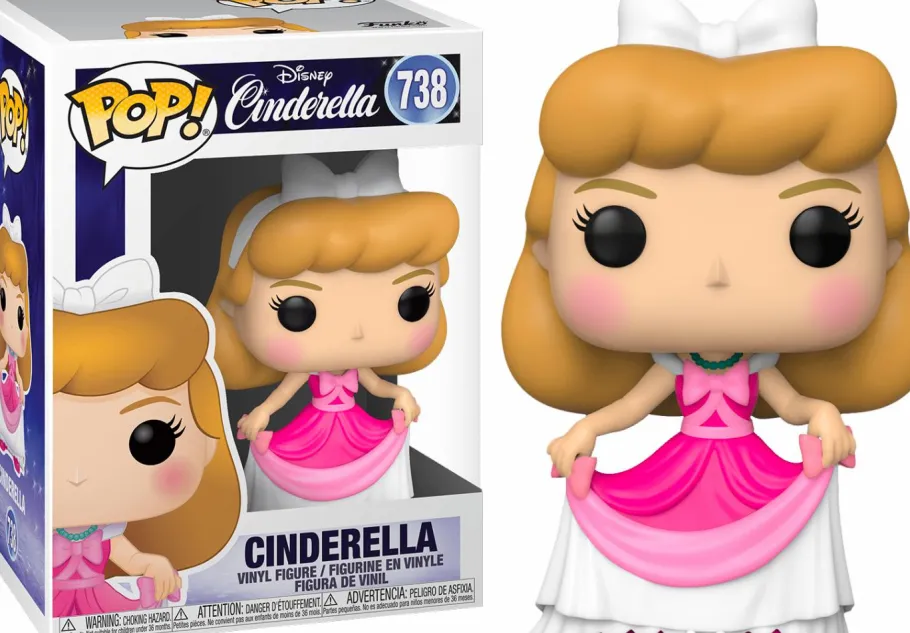 Standard Pop!>Cinderella - in Pink Dress Pop! Vinyl Figure
