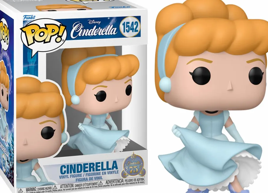 Standard Pop!>Cinderella (1950): 75th Anniversary - Pop! Vinyl Figure