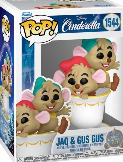 Standard Pop!>Cinderella (1950): 75th Anniversary - Jaq & Gus Gus Pop! Vinyl Figure
