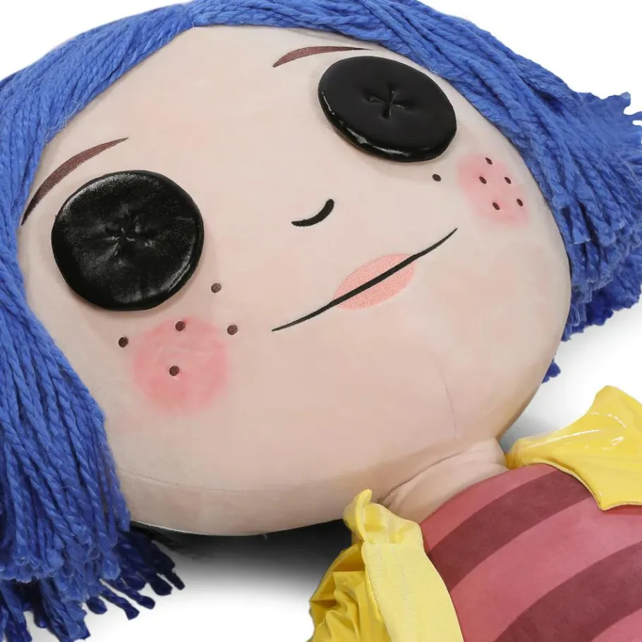 Designer Plush>Coraline - with Button Eyes 1:1 Scale Life-Size Plush