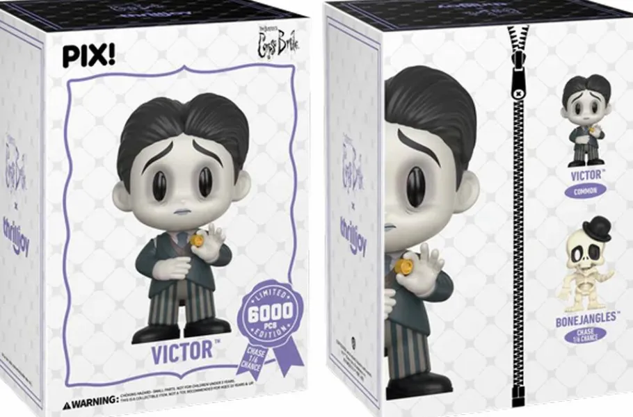 Designer Vinyl>Corpse Bride - Victor Pix! Vinyl Figure (with Bonejangles CHASE)