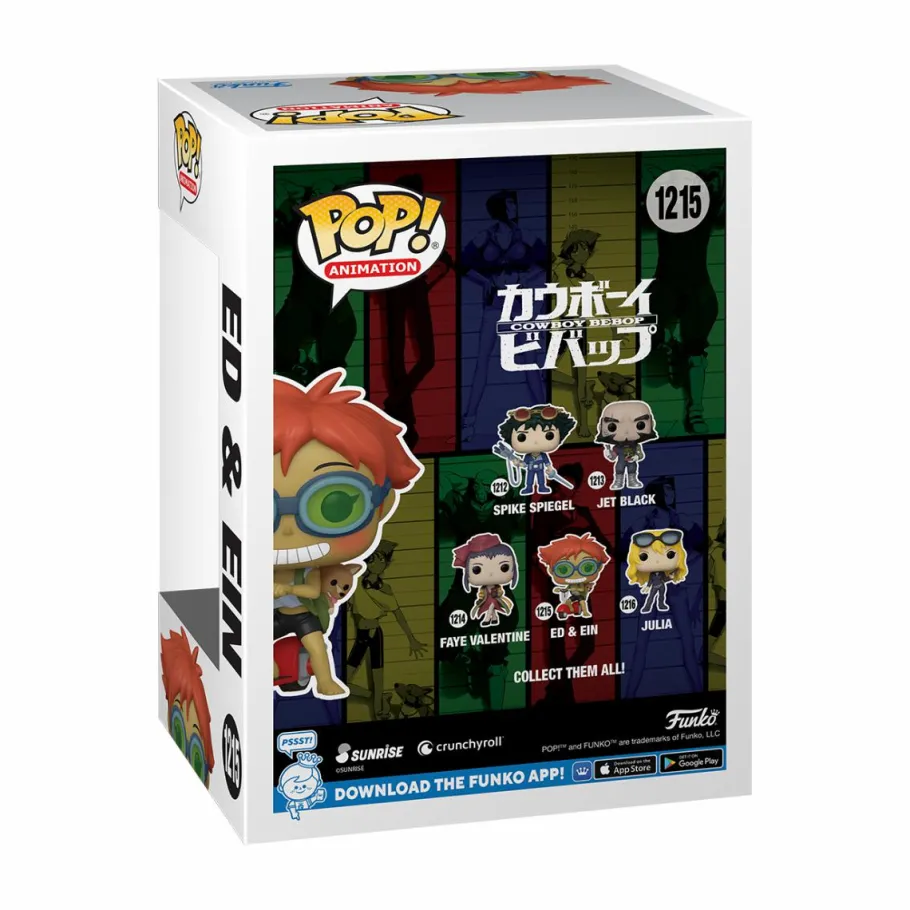 Standard Pop!>Cowboy Bebop - Ed & Ein on Scooter Pop! Vinyl Figure