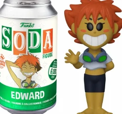 Designer Vinyl>Cowboy Bebop - Edward Vinyl SODA Figure in Collector Can (International Edition)