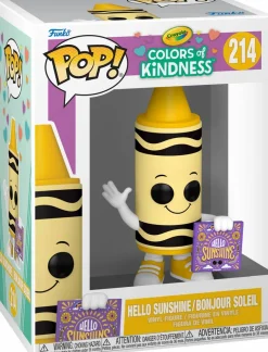 Standard Pop!>Crayola - Hello Sunshine Yellow Crayon Pop! Vinyl Figure