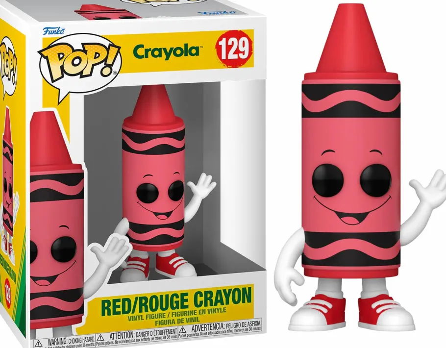 Standard Pop!>Crayola - Red/Rouge Crayon Pop! Vinyl Figure