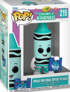 Standard Pop!>Crayola - Spread Your Wings Teal Crayon Pop! Vinyl Figure