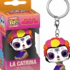 Pop! Keychains>Día de los Muertos - La Catrina Pocket Pop! Keychain