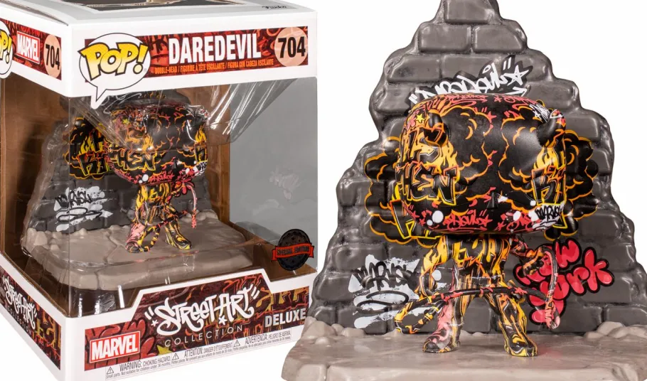 Pop! Deluxe>Daredevil - Graffiti Street Art Collection Deluxe Pop! Vinyl Figure