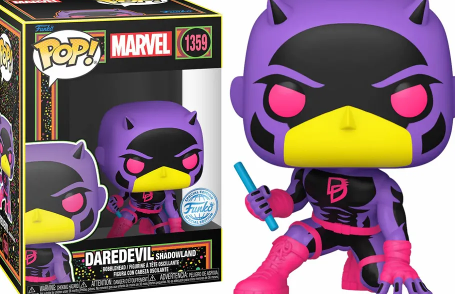Standard Pop!>Daredevil - (Shadowland) Blacklight Pop! Vinyl Figure