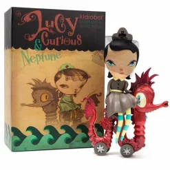 Designer Vinyl>Dark Harbor - Lucy Curious 7” Vinyl Figure by Kathie Olivas