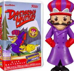 Designer Vinyl>Hanna Barbera Dastardly & Muttley in Their Flying Machines - Dick Dastardly Blockbuster Rewind Vinyl Figure (2023 Summer Convention Exclusive) (Popcultcha Exclusive)