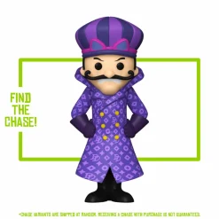 Designer Vinyl>Hanna Barbera Dastardly & Muttley in Their Flying Machines - Dick Dastardly Blockbuster Rewind Vinyl Figure (2023 Summer Convention Exclusive) (Popcultcha Exclusive)