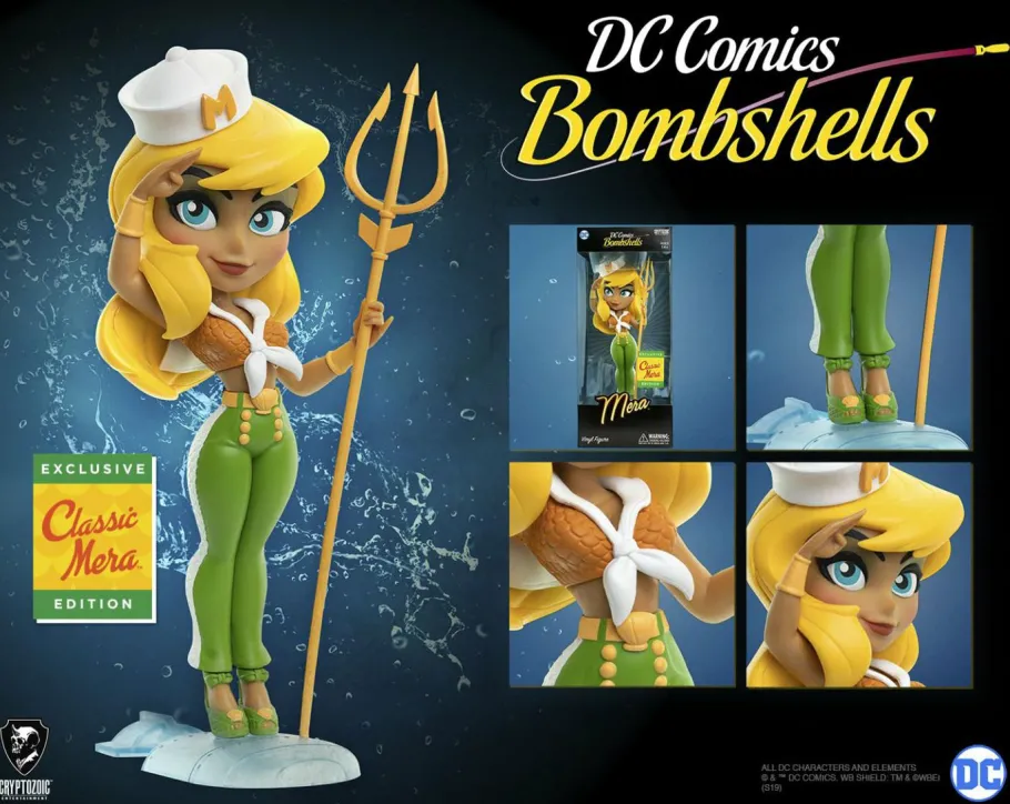Designer Vinyl>DC Bombshells - Mera Classic Exclusive 7” Vinyl Figure